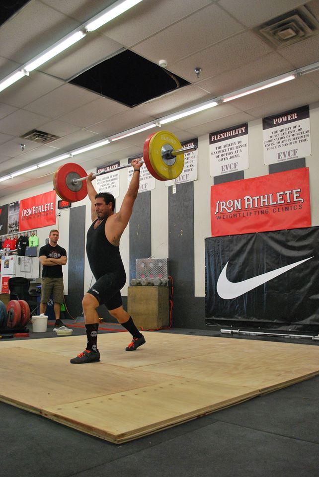 Iron Athlete October Open Mens Clean And Jerk